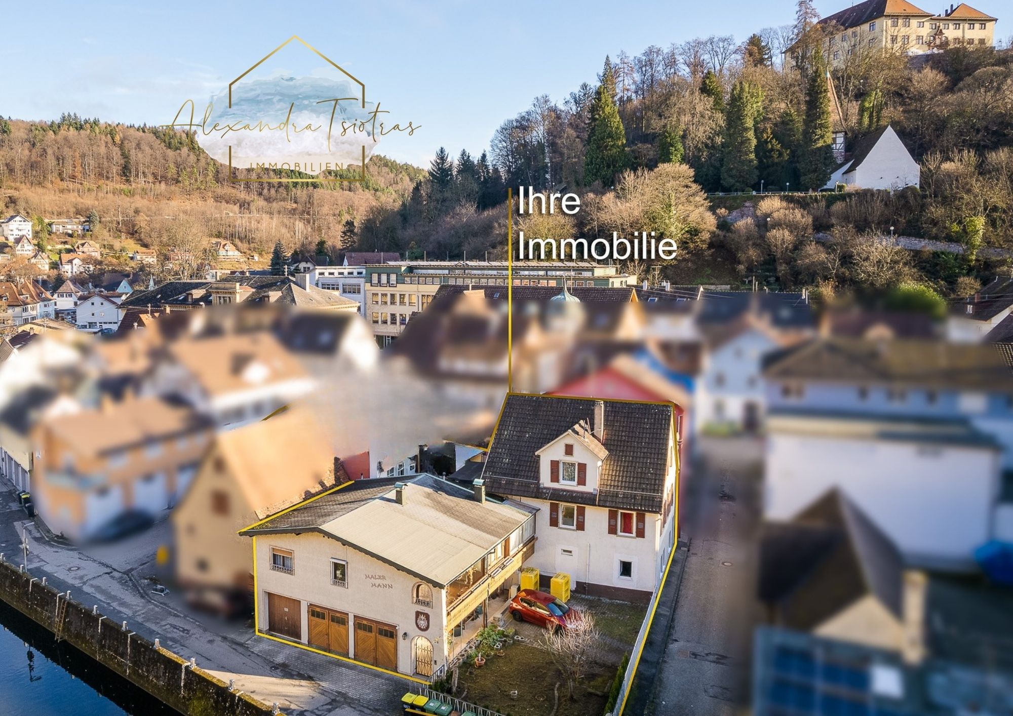Objektbild von Kapitalanlage mit 6,5 % Rendite oder großzügiges Mehrgenerationen-Konzept in idyllischer Enz-Lage